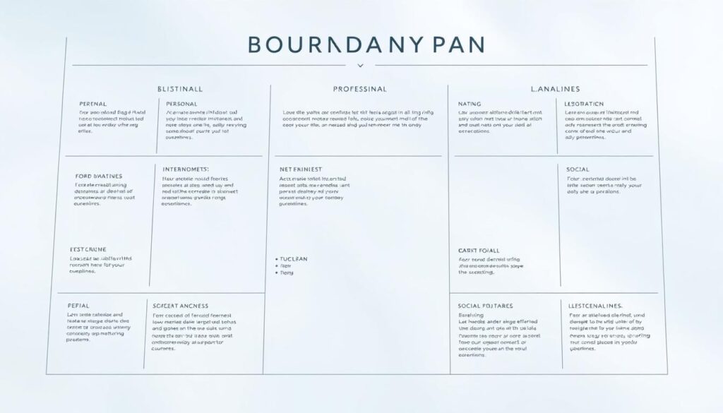 boundary plan